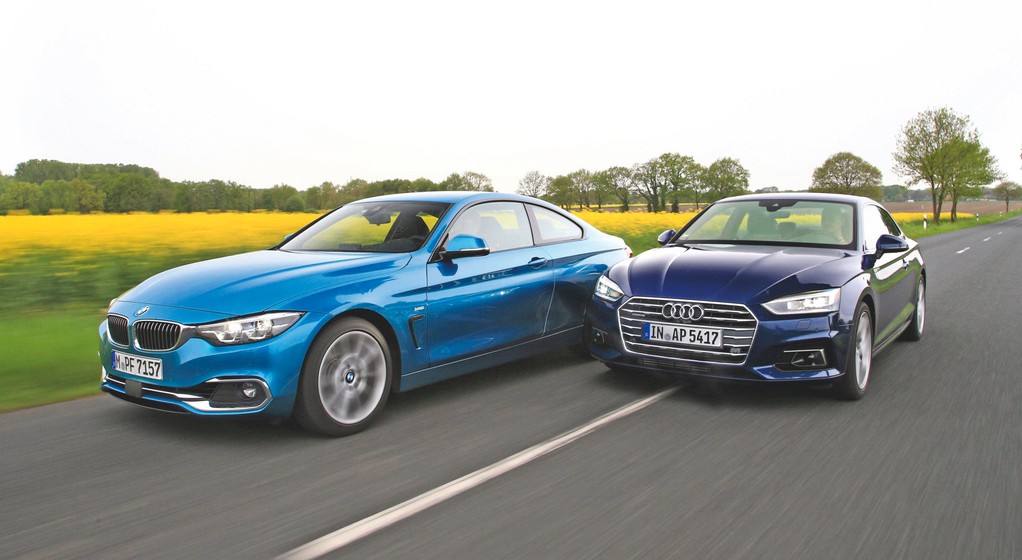 Brakuje tylko dwóch cylindrów - Audi A5 vs. BMW 430i