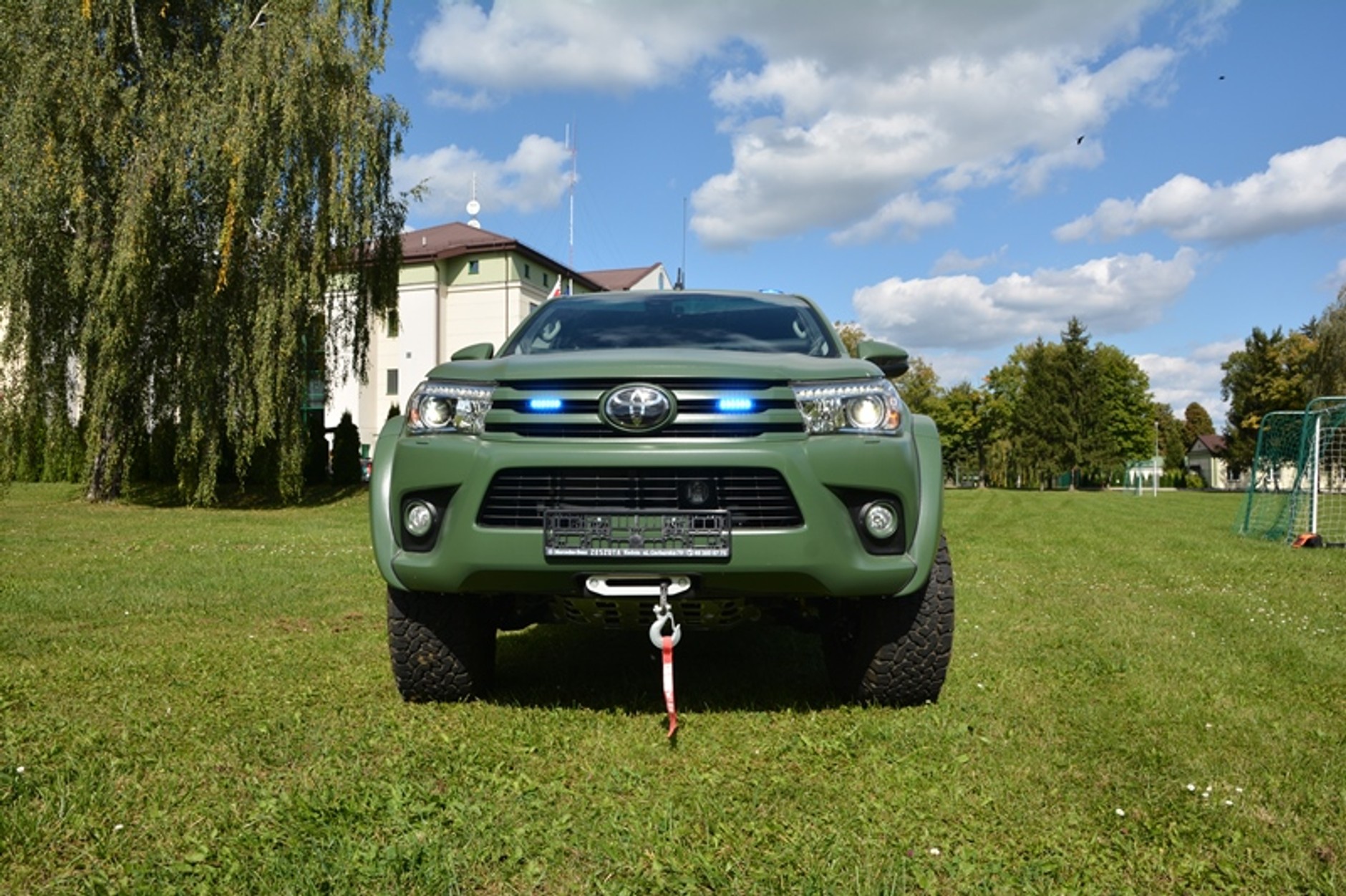 Toyota Hilux Straży Granicznej