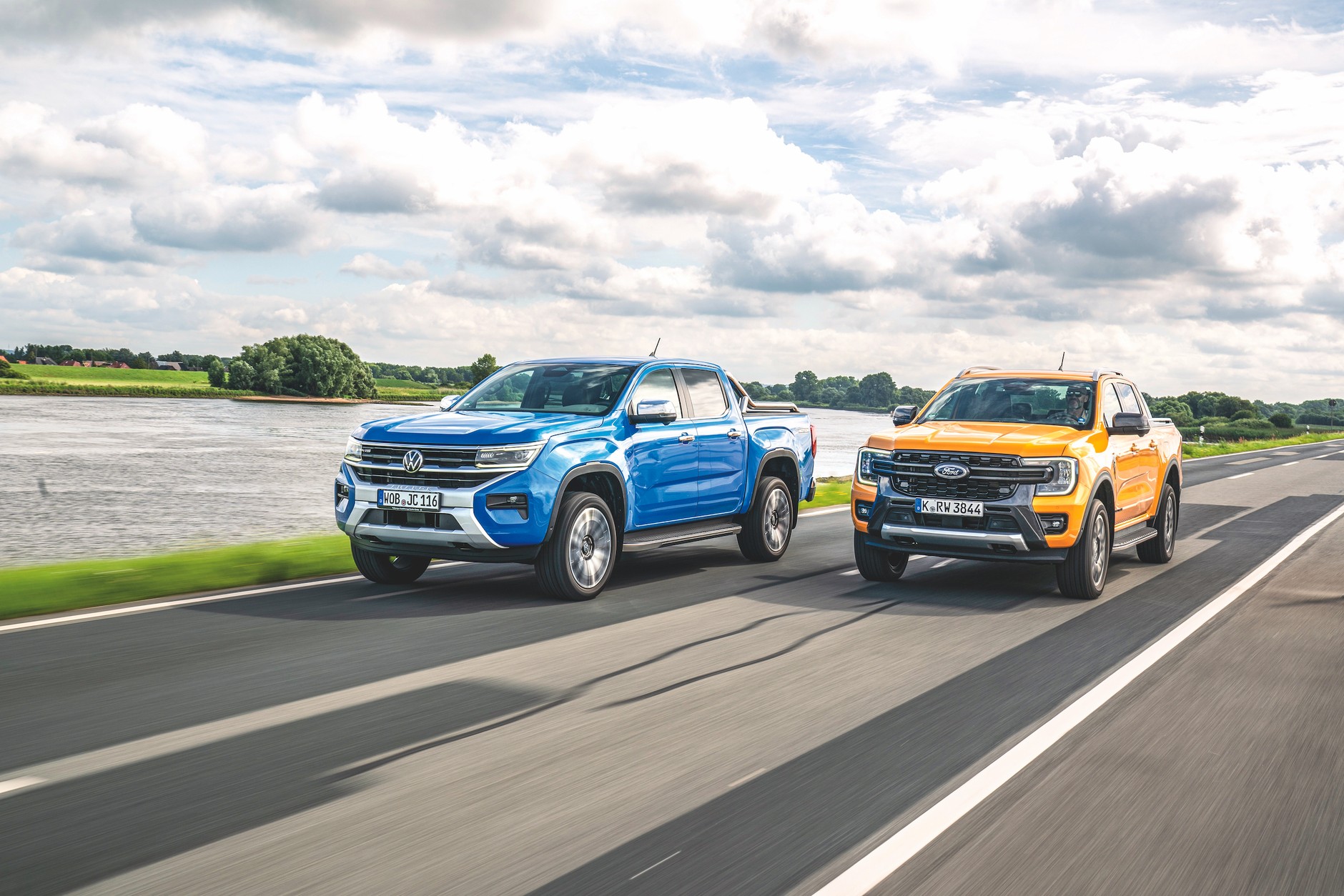 Ford Ranger kontra Volkswagen Amarok