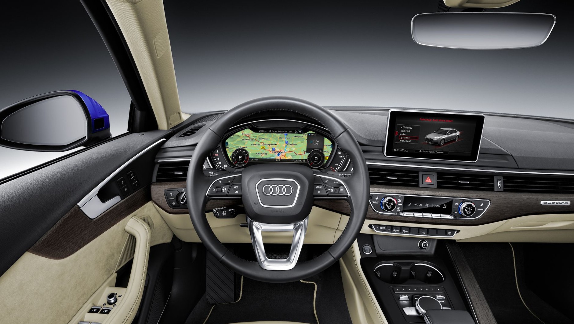 Audi A4 2016 MMI Virtual Cockpit
