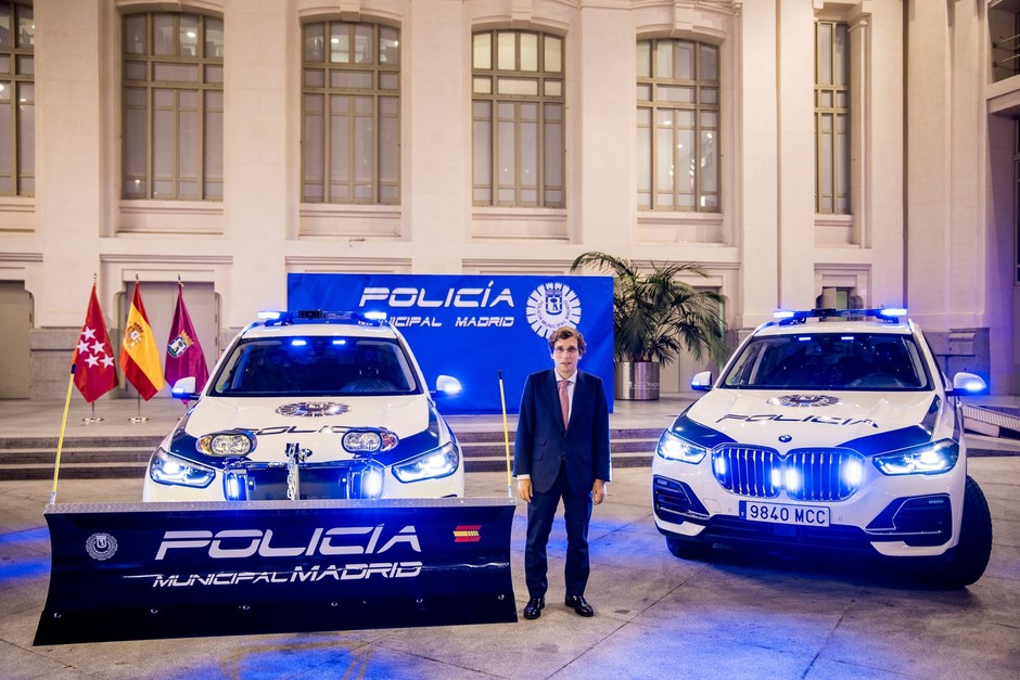 Nowe radiowozy hiszpańskiej policji miejskiej
