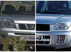 Porównanie: Toyota RAV4 II vs. Nissan X-Trail I - pojedynek japońskich tytanów!