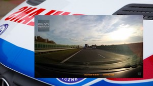 Autokar na lewym pasie. Nawet nie myślał, żeby puścić karetkę na sygnale 