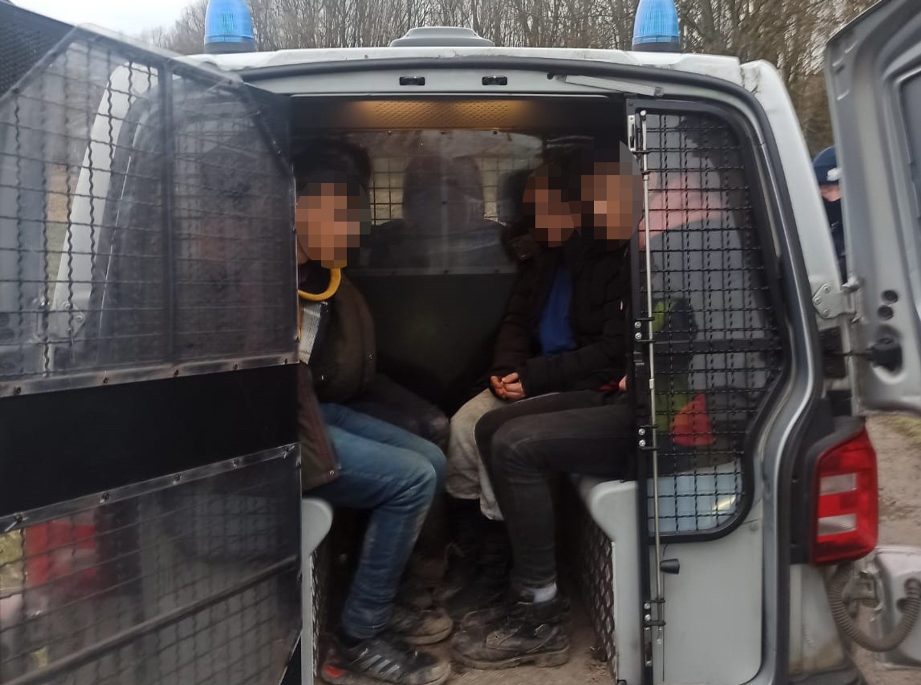Pościg i zatrzymanie 6 obywateli Turcji w powiecie oświęcimskim