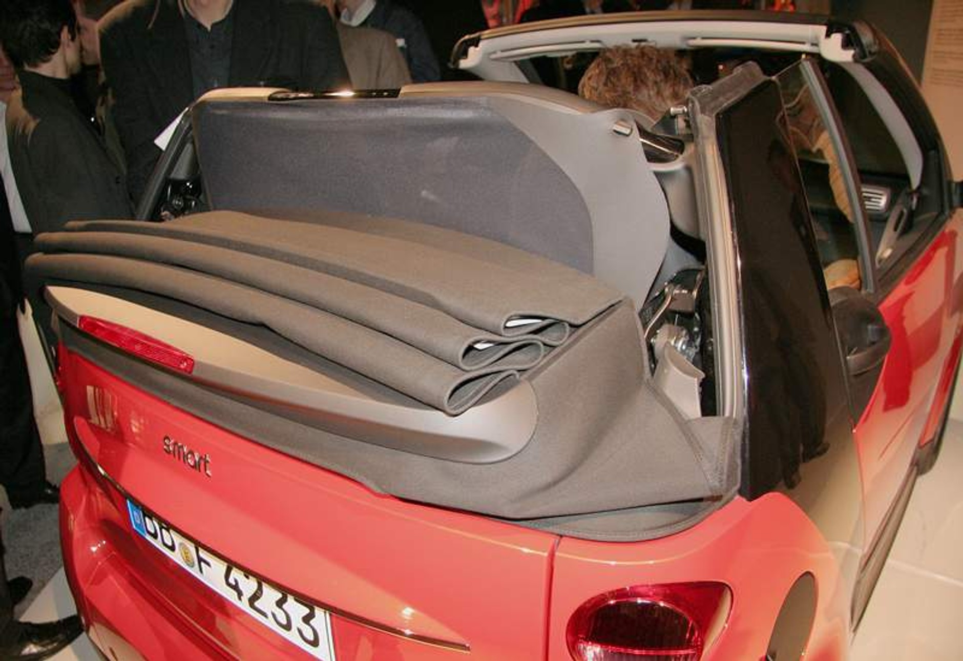 Smart ForTwo: premiera na dachu