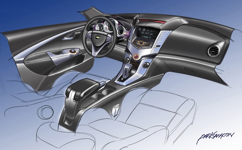 Paryż 2008: Chevrolet Cruze: nowe informacje i zdjęcia