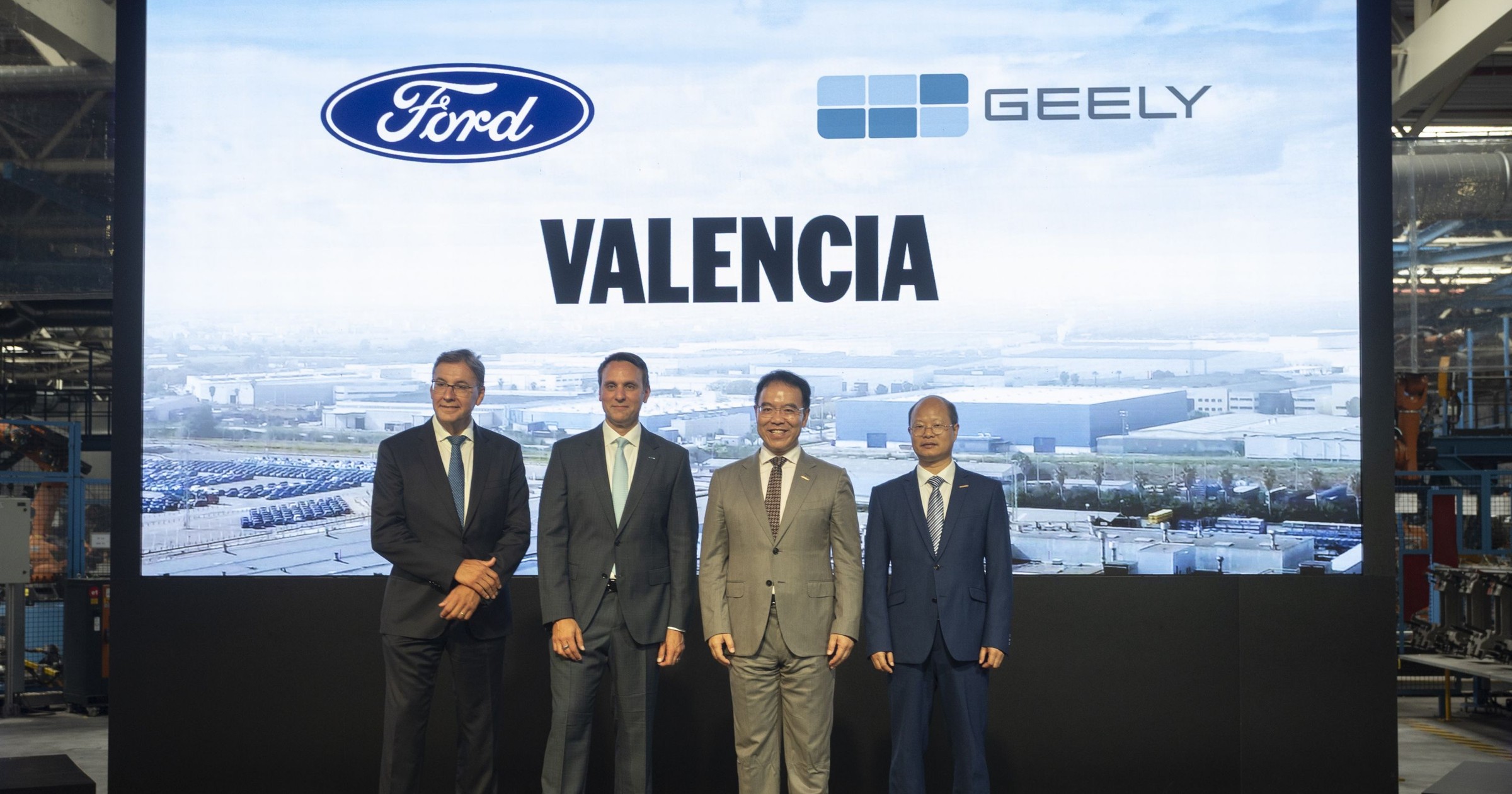 Ford i Geely będą wspólnie produkować auta w fabryce Forda w Walencji (Hiszpania)