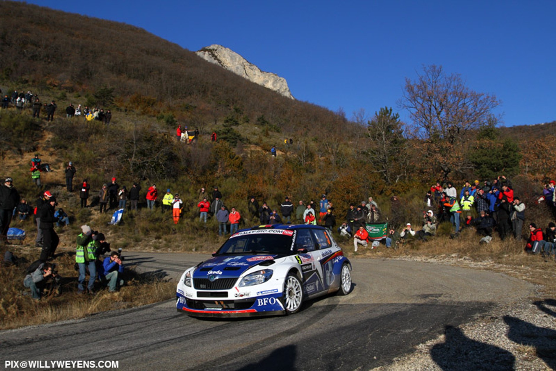 Mistrz Polski wygrał Rajd Monte Carlo - fot. Willy Weyens