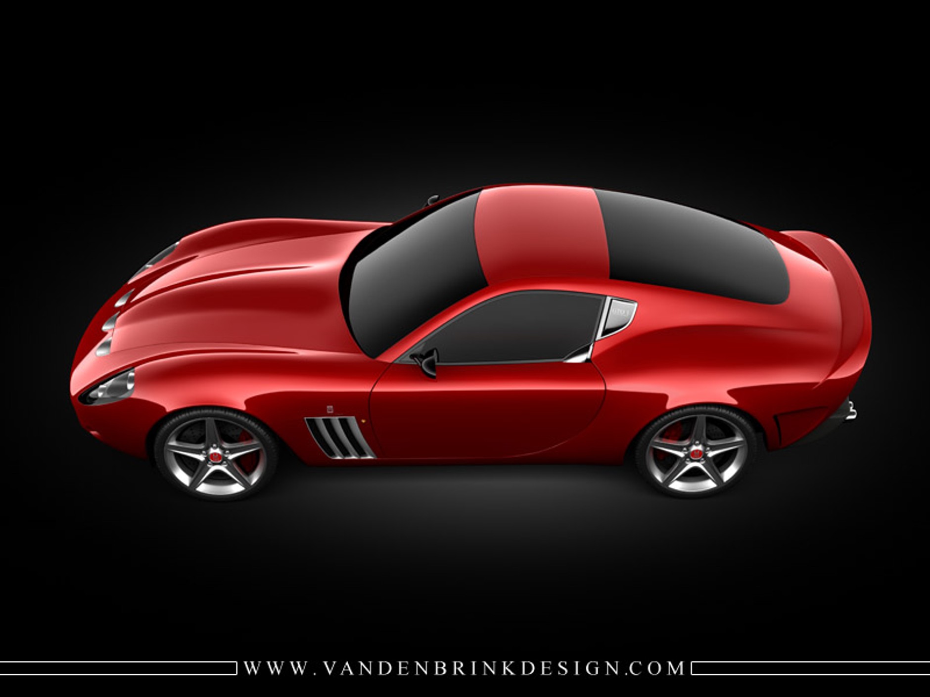 Vandenbrink Design GTO: ukłon w stronę Ferrari 250 GTO (+ wideo)