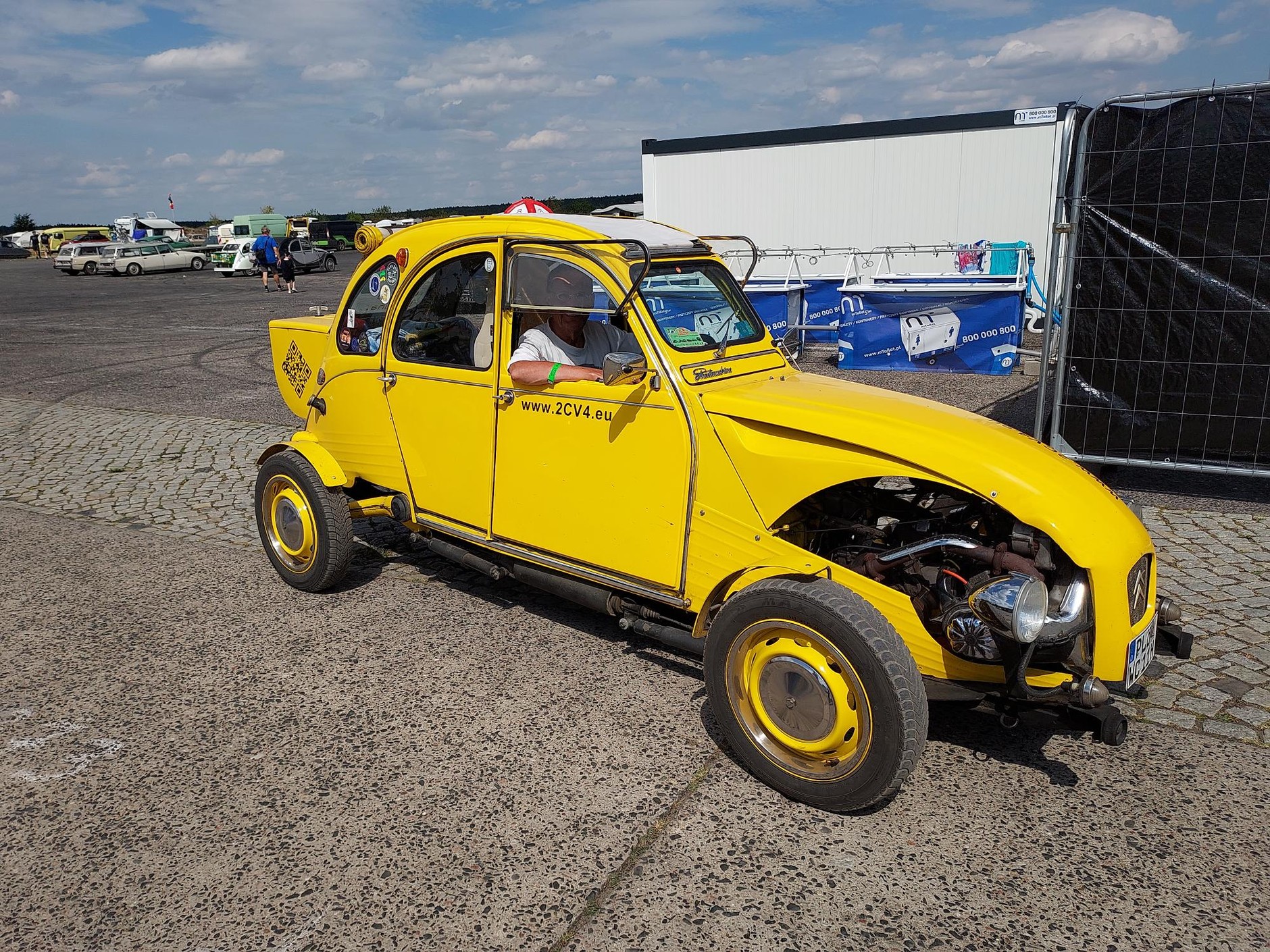 Zlot Citroenów w Toruniu