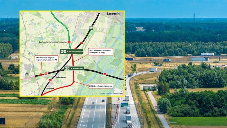 Nowe połączenie Szczecina z autostradą A6