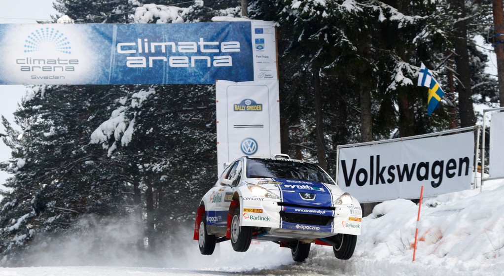 Rajd Szwecji 2013: Sołowow, Kościuszko i Kabaciński z tarczą