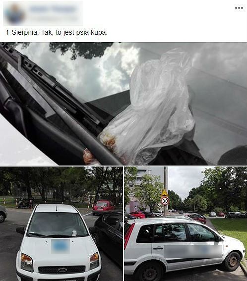 Kara za złe parkowanie