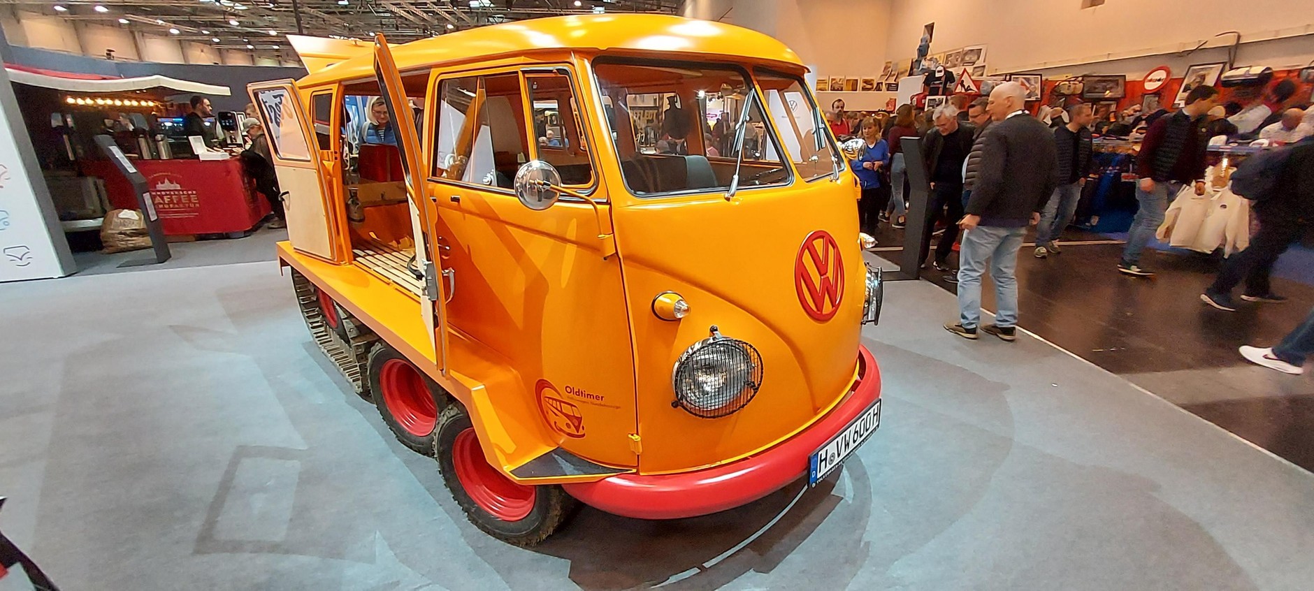VW T1 na gąsienicach