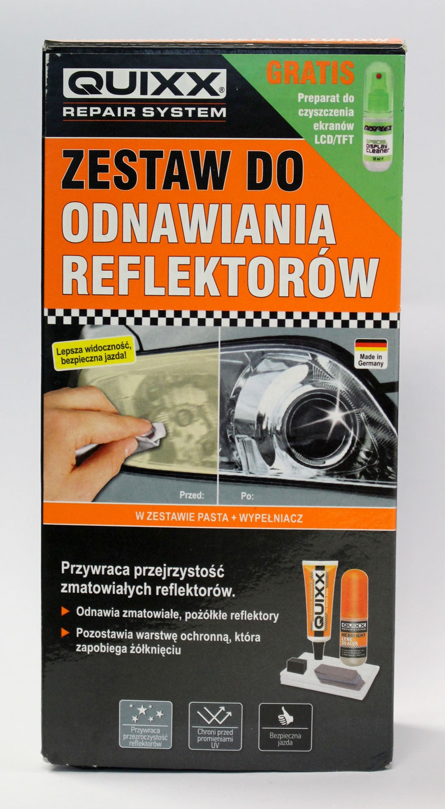 Jak wypolerować reflektor?