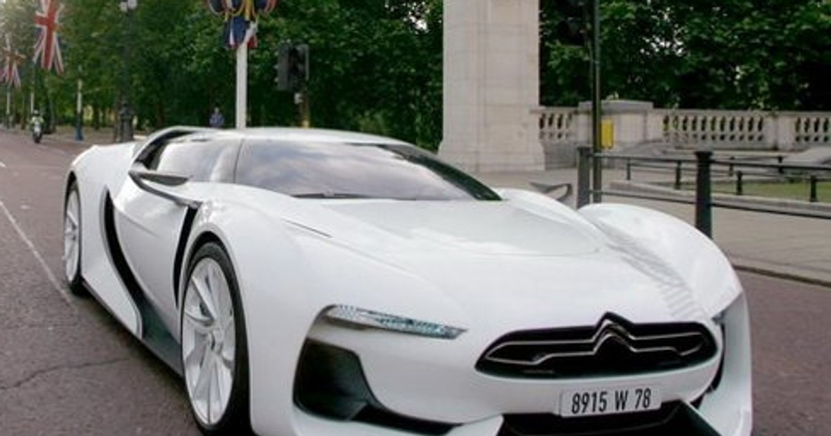 Citroen GT - Supersamochód na ulicach Londynu (wideo)
