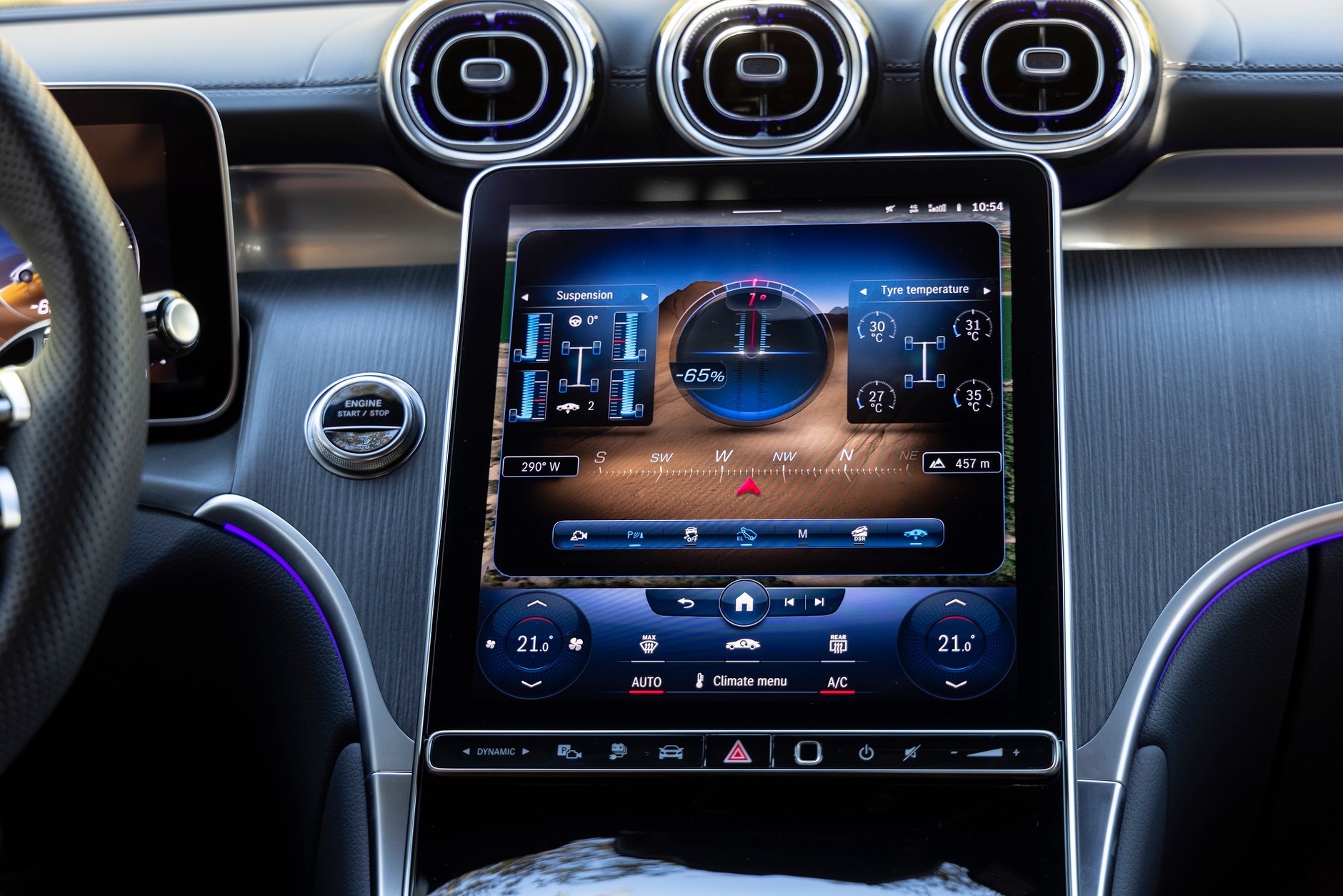 Przydatne informacje wyświetlane w trybie terenowym