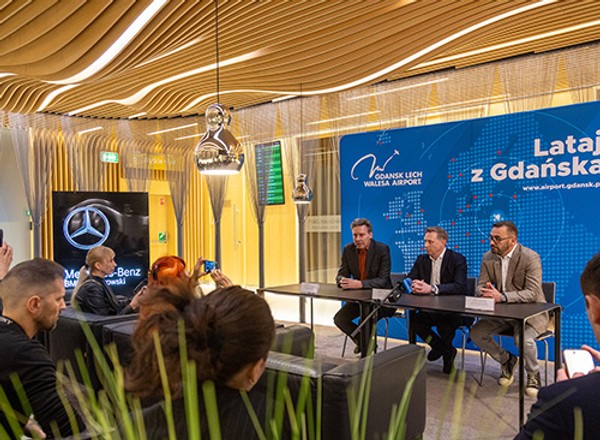 Ekologiczna współpraca gdańskiego lotniska z dealerami Mercedesa