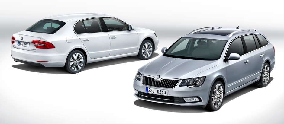Nowa Skoda Superb upodobniła się do Rapida i Octavii