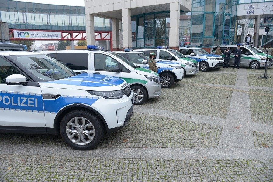 Straż Graniczna dostała 113 nowych samochodów
