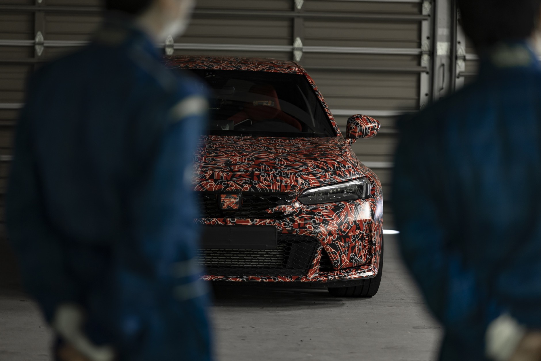 Zakamuflowana prototypowa Honda Civic Type R