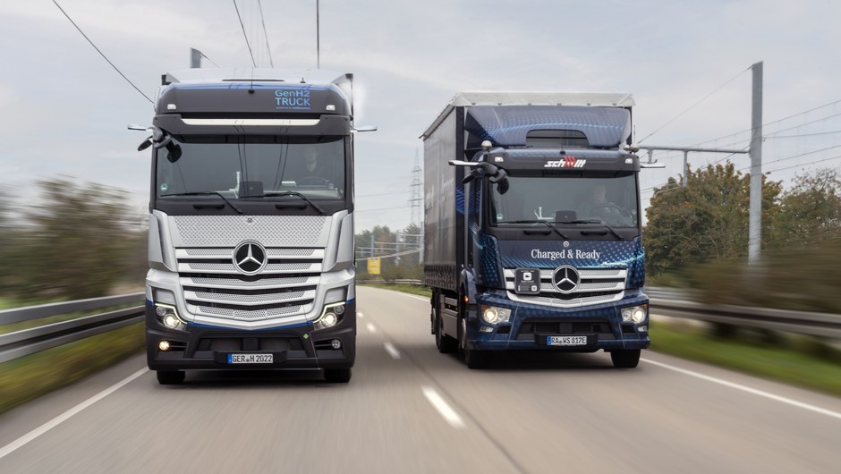 Ciężarówka na wodór. Mercedes inwestuje w nowy projekt