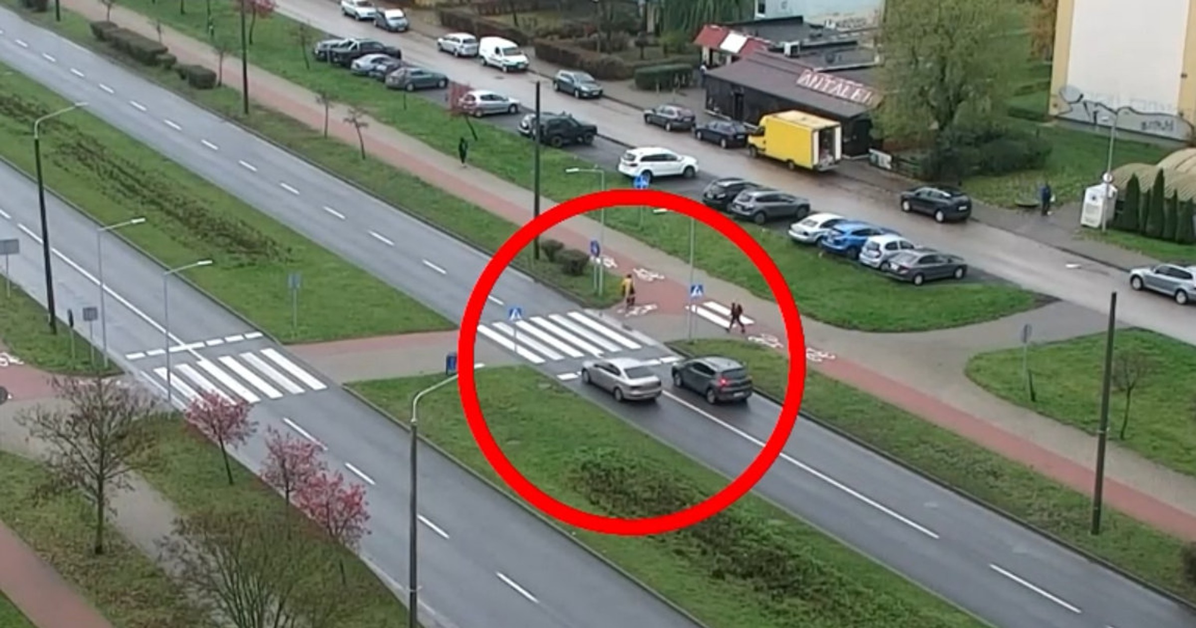 Policyjny dron ujawnia wykroczenia kierowców