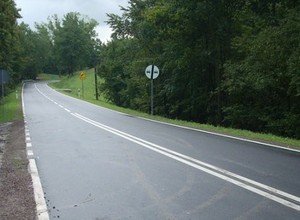 Otwarto zmodernizowaną drogę Częstochowa-Olsztyn-Poraj