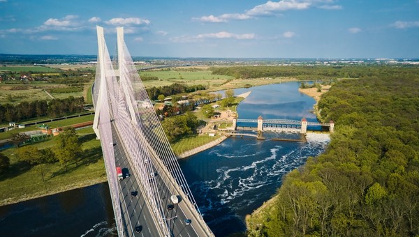 Najdłuższe mosty w Polsce. Nie Warszawa czy Wrocław. Rekordzista na A1