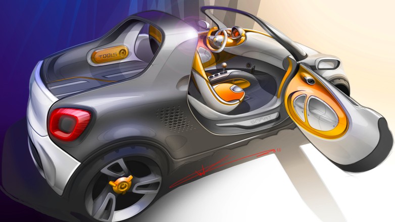 Koncepcyjny Smart dla młodych