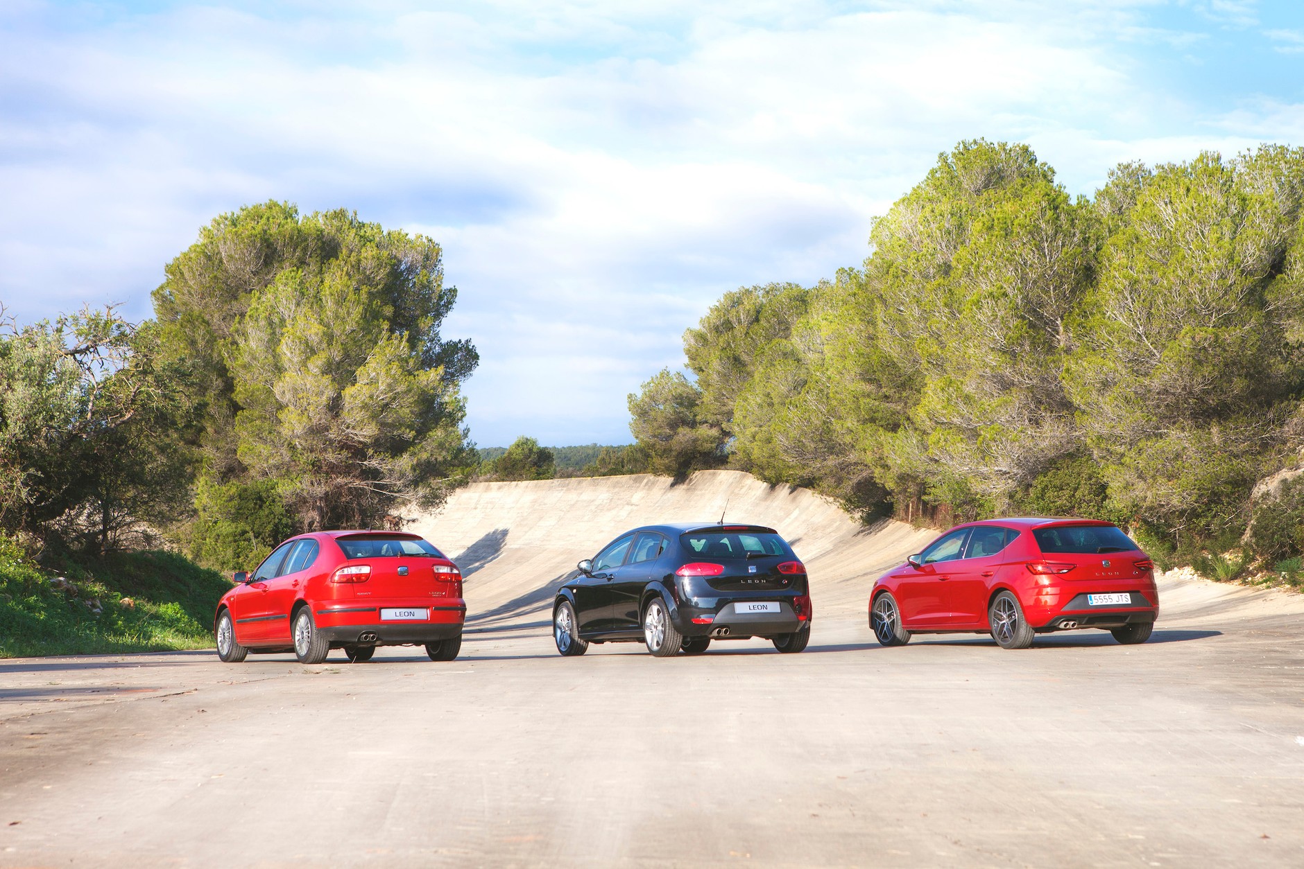 Seat Leon - trzy generacje