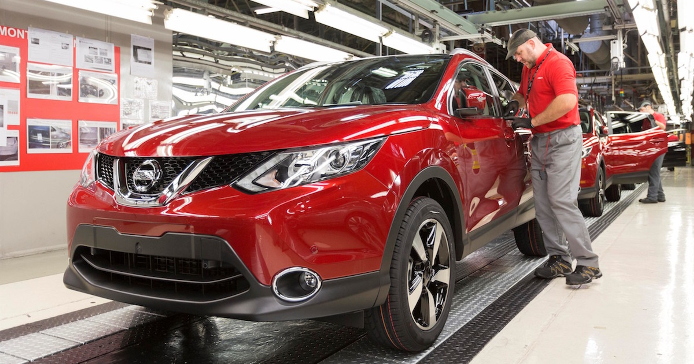 Produkcja Nissana Qashqai w Sunderland