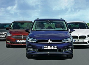 Król vanów pilnie poszukiwany: nowy VW Touran kontra BMW 216d Gran Tourer, Ford Grand C-Max, Opel Zafira Tourer