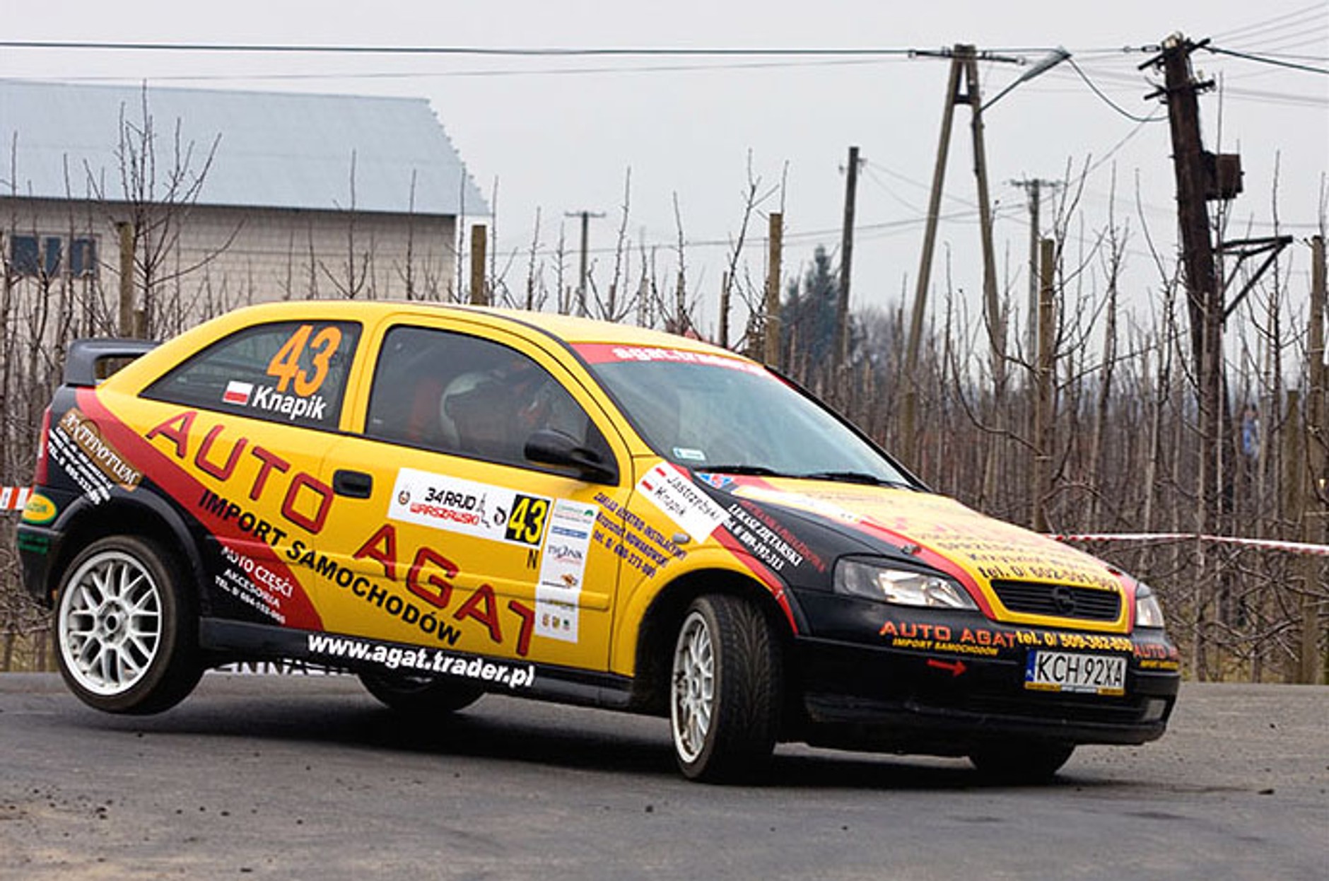 Rajd Warszawski 2008: Piotr Jędrusiński i Tomasz Maciuszek najszybsi (fotogaleria)