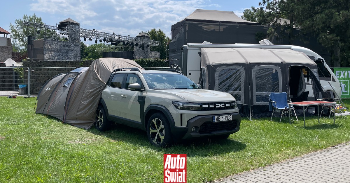 Pojechałem Dacią Duster z "odwłokiem" na festiwal. Czy sprawdza się w roli kampera?