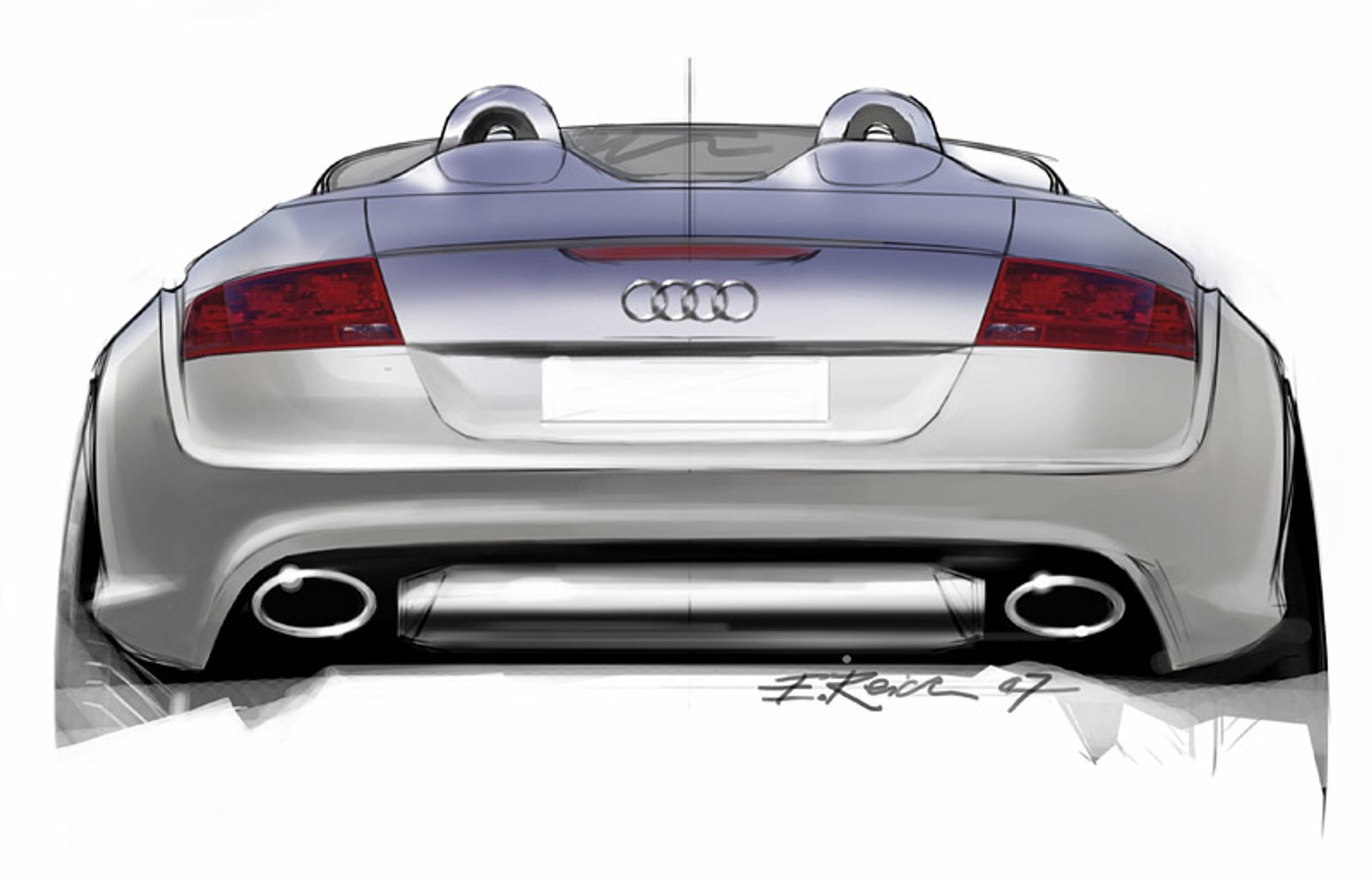 Audi TT Clubsport quattro: lifting dachowy