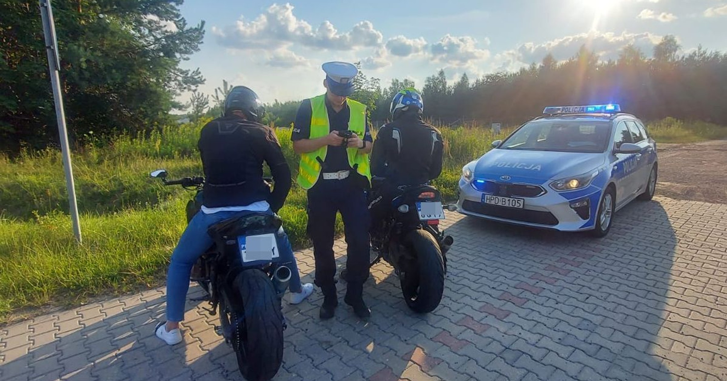 Duża akcja policji na DK19