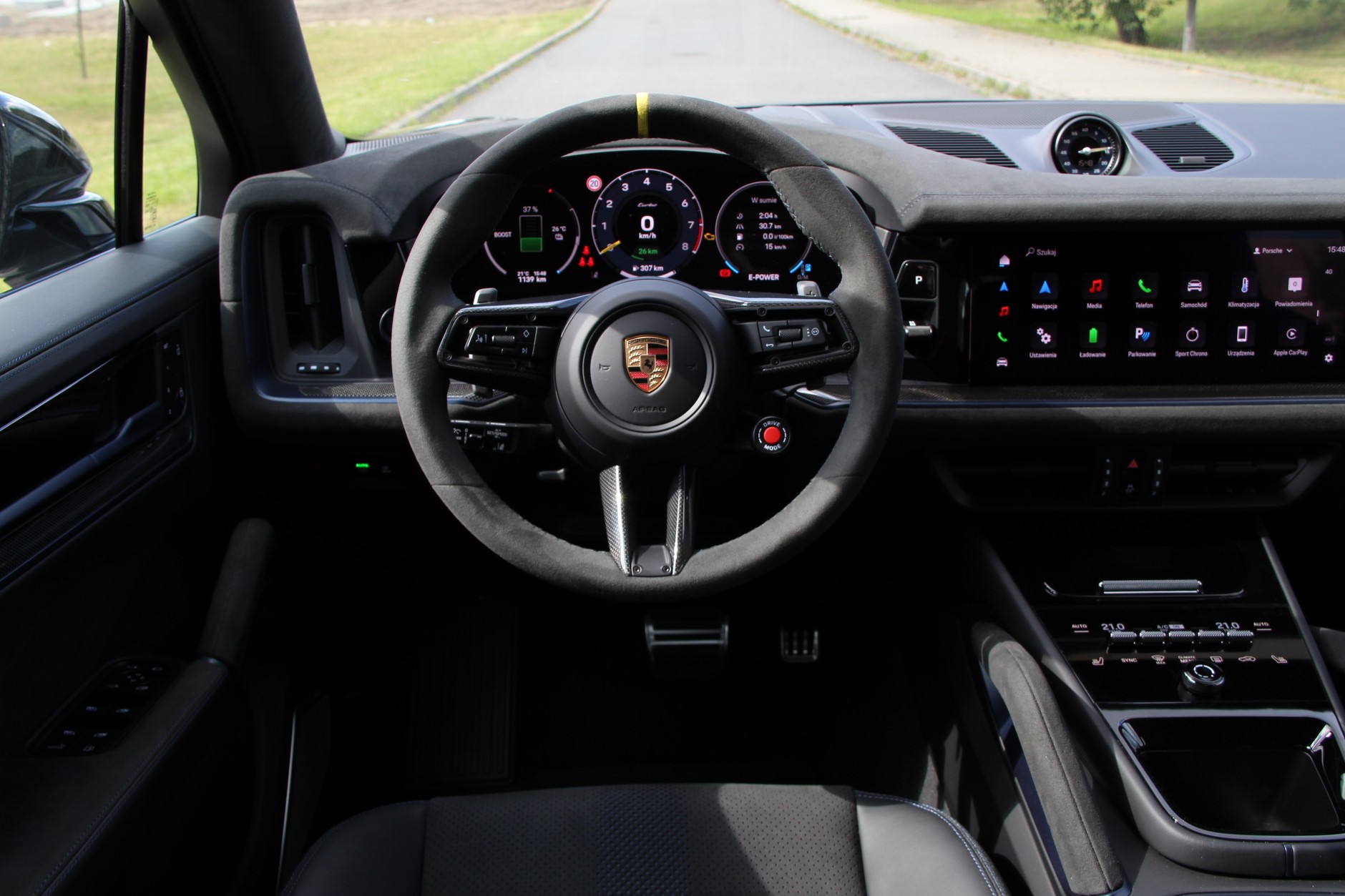 Porsche Cayenne Turbo E-Hybrid Coupe z pakietem GT