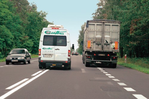 Niebezpieczne pobocze zagrożenia