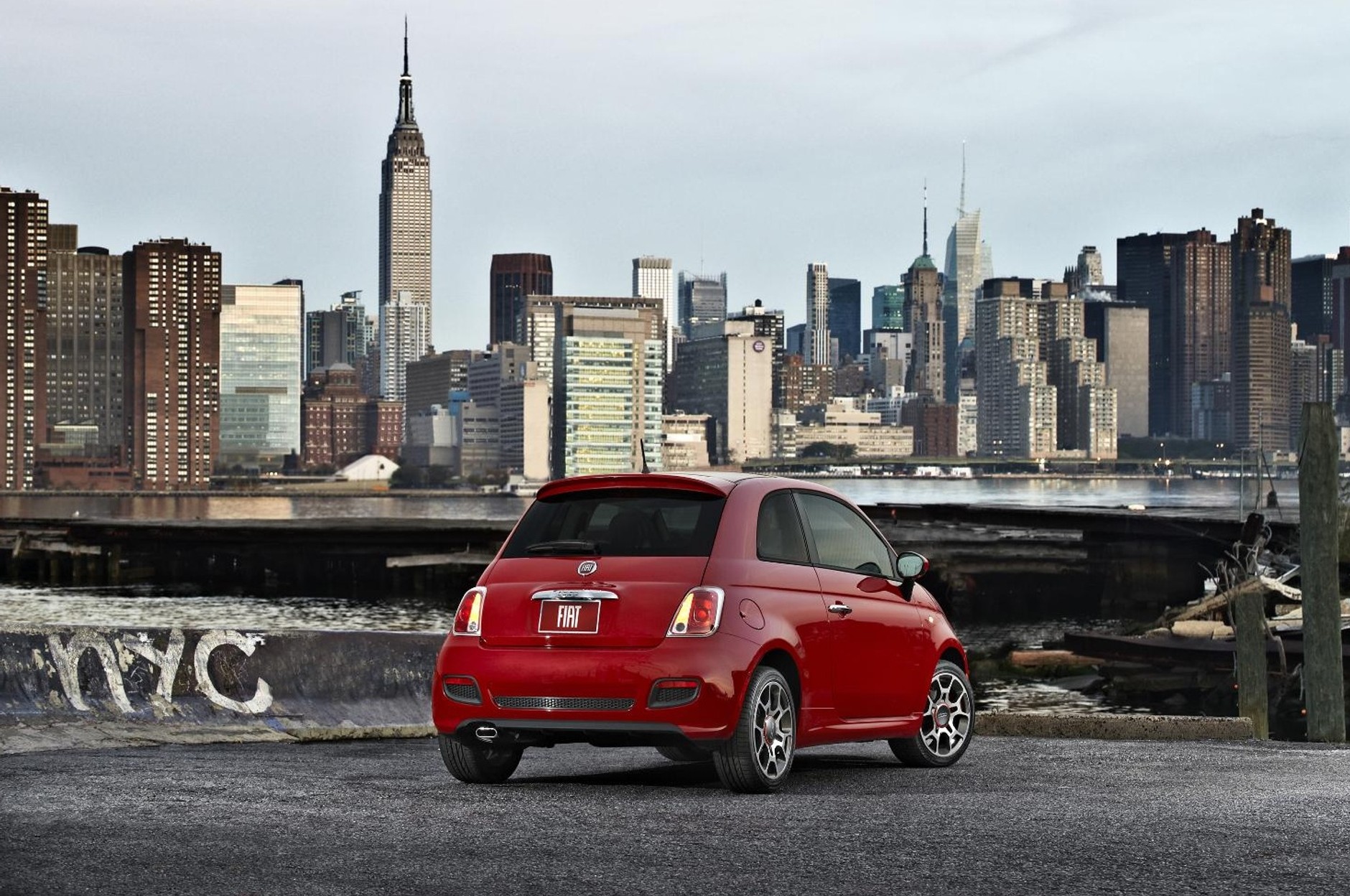 Fiat 500 poprawiony specjalnie dla jankesów