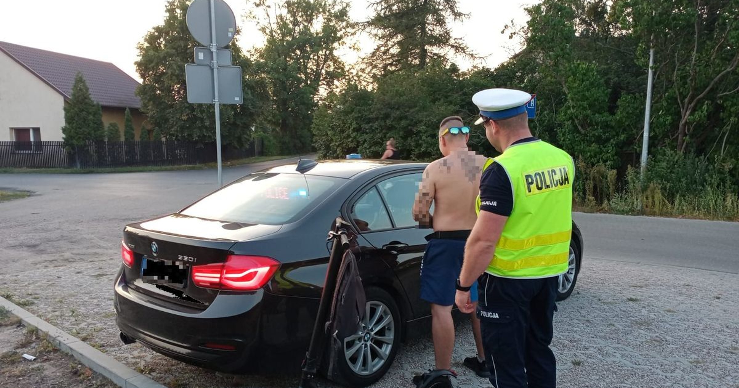 31-latek z Grudziądza został zatrzymany za jazdę hulajnogą elektryczną w stanie nietrzeźwości