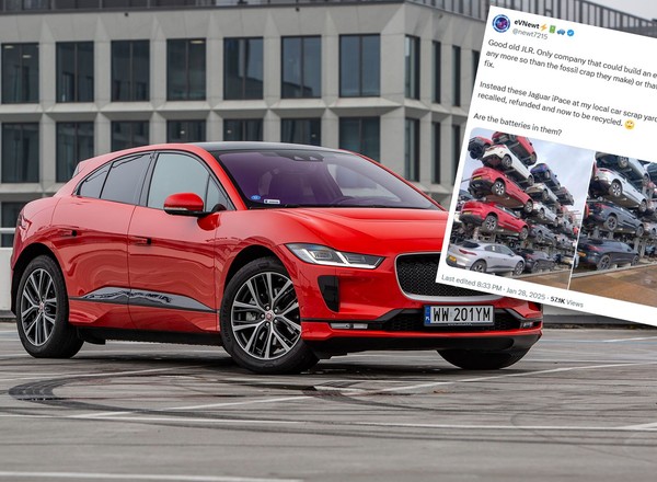 Prawie nowe Jaguary trafiły na złom. Firma chyba się poddała