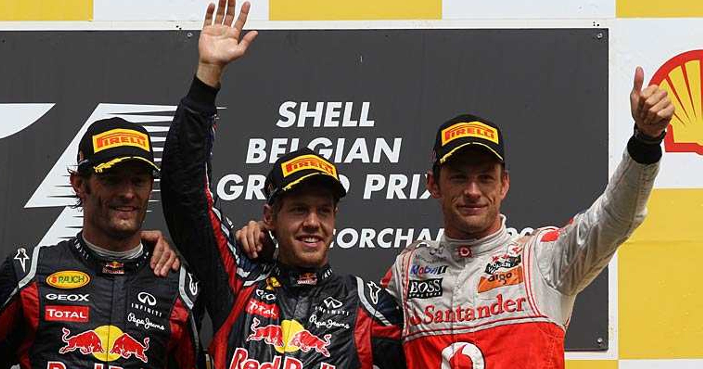 Grand Prix Belgii 2011: Red Bull nie do zatrzymania