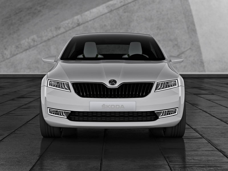 Škoda z nowym modelem i logo