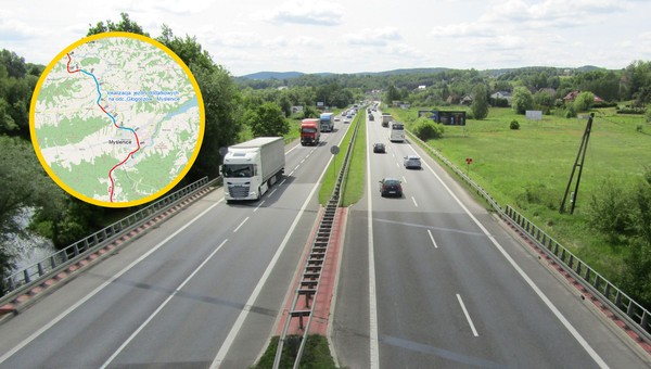 Przebudowa dróg wokół zakopianki
