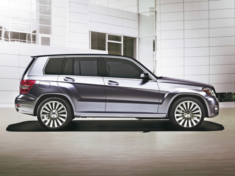 Mercedes GLK - Prawie jak GL