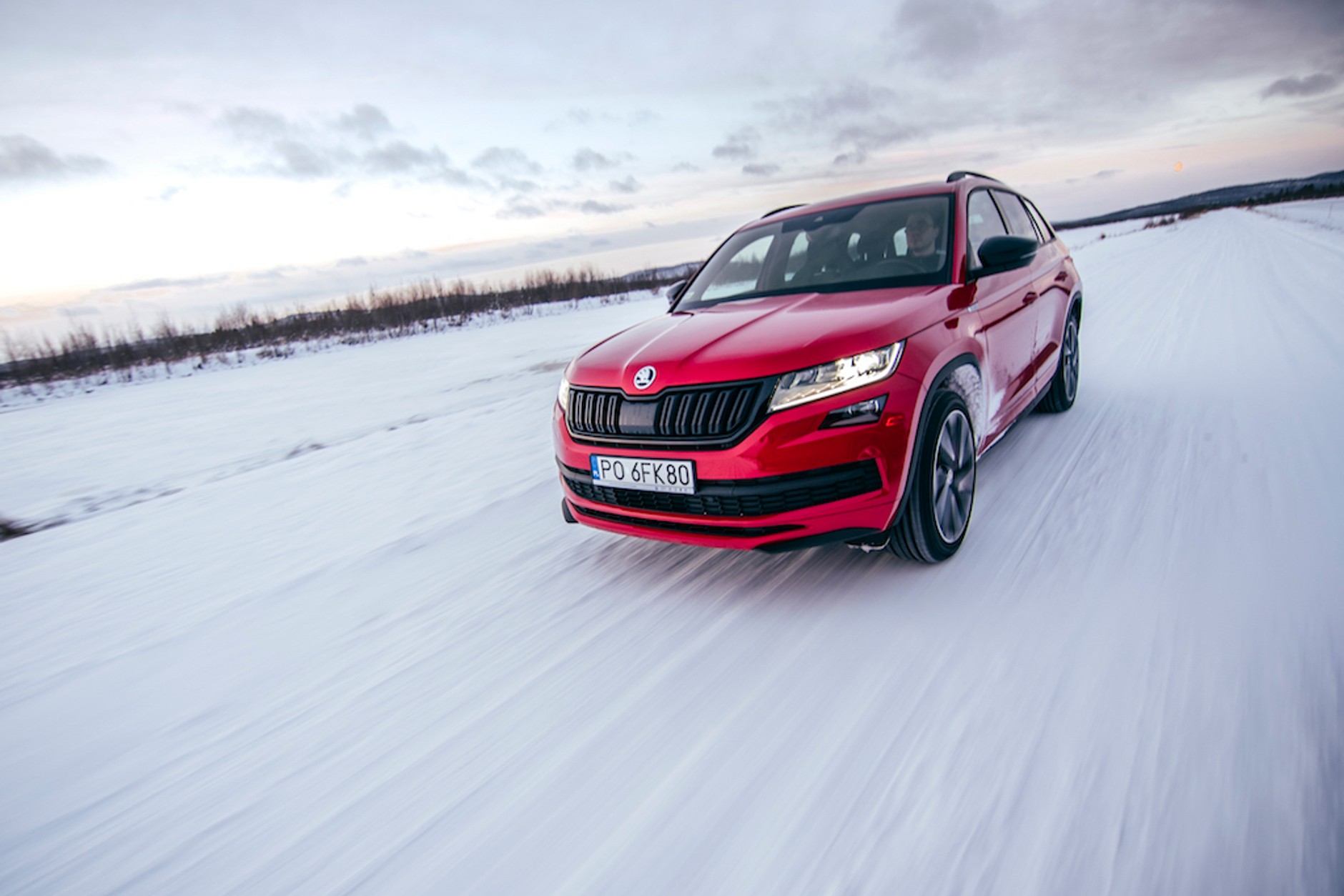 Skoda 4x4 – jazda na lodzie i śniegu