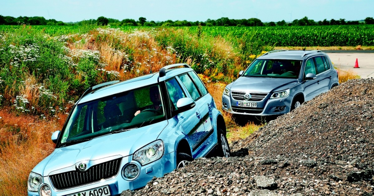 Skoda Yeti kontra Volkswagen Tiguan - Rodzinne starcie