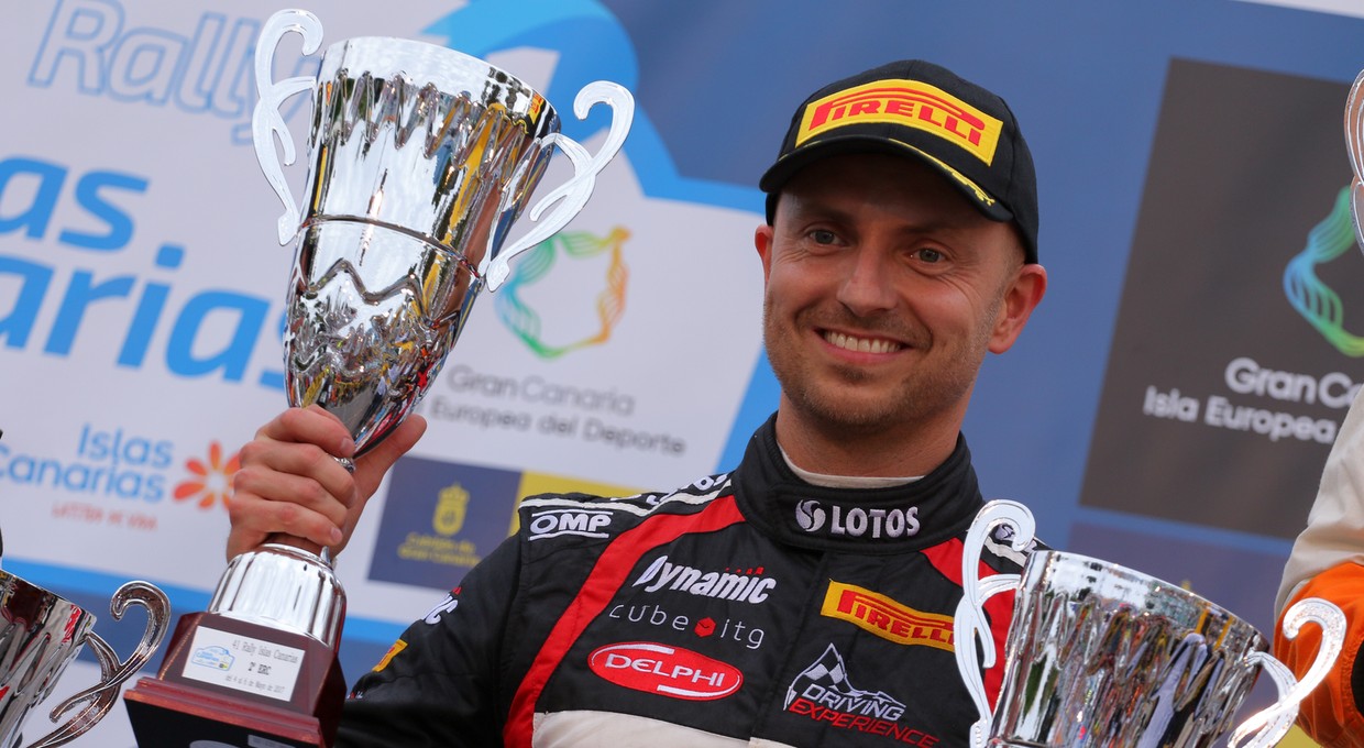 Kajetanowicz na podium Rajdu Wysp Kanaryjskich