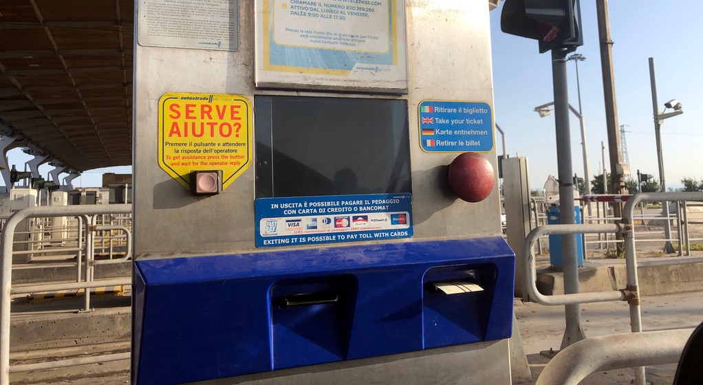 Opłata za autostradę we Włoszech